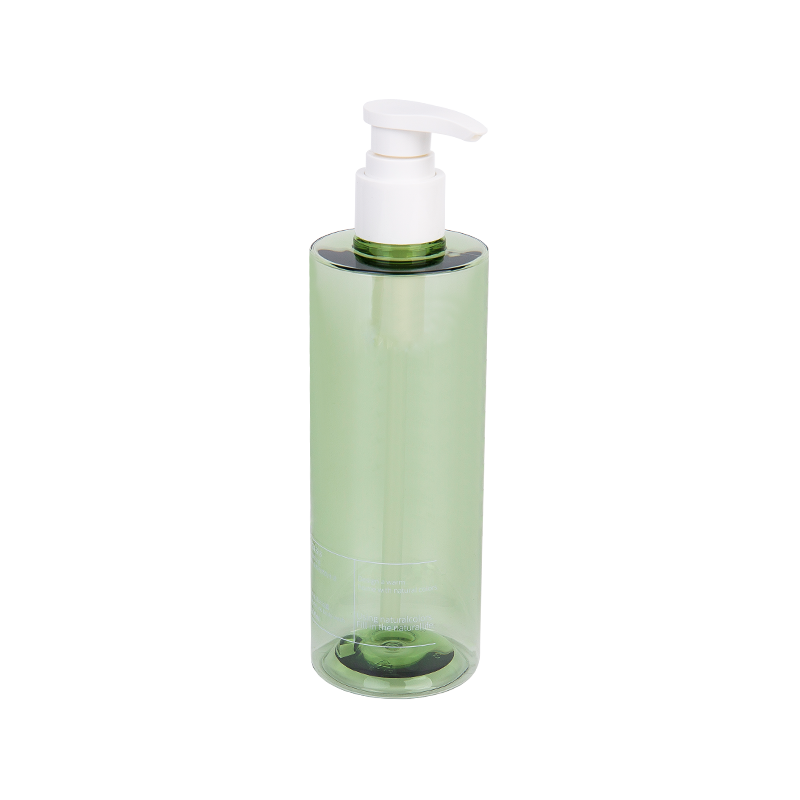 300ml মার্জিত পাতলা সবুজ পেটগ পাম্প বোতল